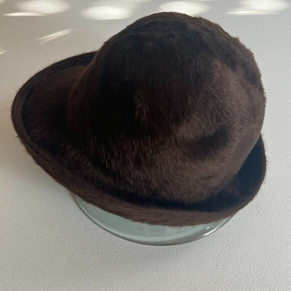MARIDA Bell Hat Women’s S-M Made In England Fur Felt Vintage - Picture 6 of 14